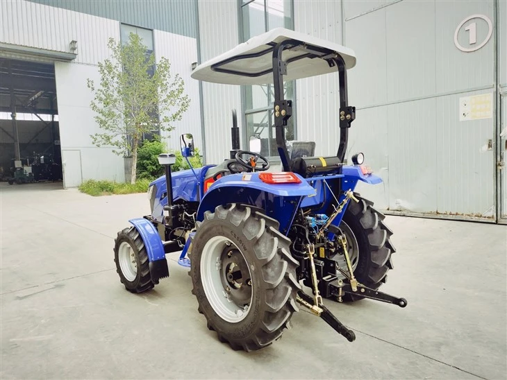 50 HP Agricultural Tractor Equipped With ROPS Safety Frame Canopy factory