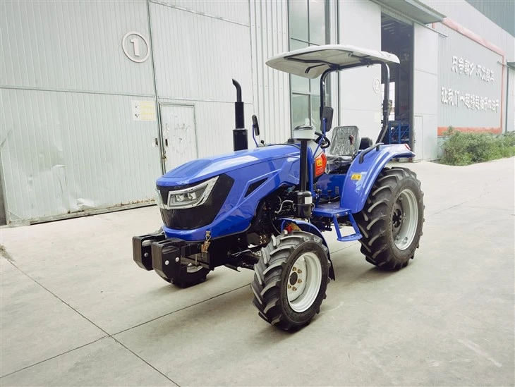 50 HP Agricultural Tractor Equipped With ROPS Safety Frame Canopy