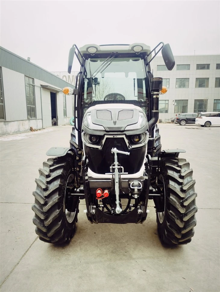70HP Agricultural Tractor Of 4WD With A/C Cabin factory
