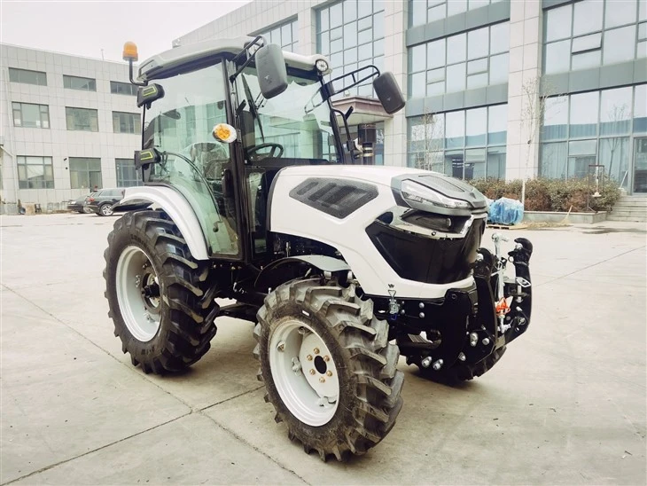 70HP Four‑Wheel Drive Farm Tractor With Air‑Conditioned Cabin factory