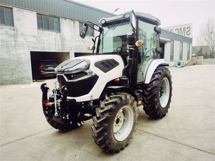 70HP Four‑Wheel Drive Farm Tractor With Air‑Conditioned Cabin high quality
