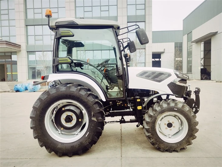 70HP Four‑Wheel Drive Farm Tractor With Air‑Conditioned Cabin high quality
