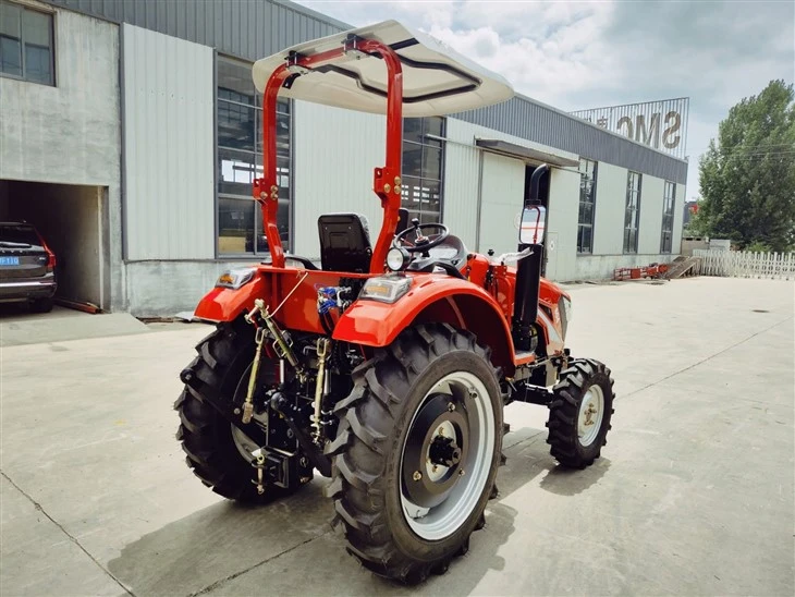 Factory Direct 80HP Tractor With ROPS Safety Frame factory