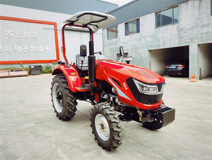 Factory Direct 80HP Tractor With ROPS Safety Frame