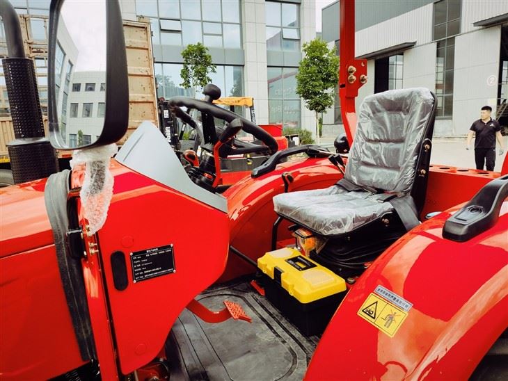 Factory Direct 80HP Tractor With ROPS Safety Frame manufacturers