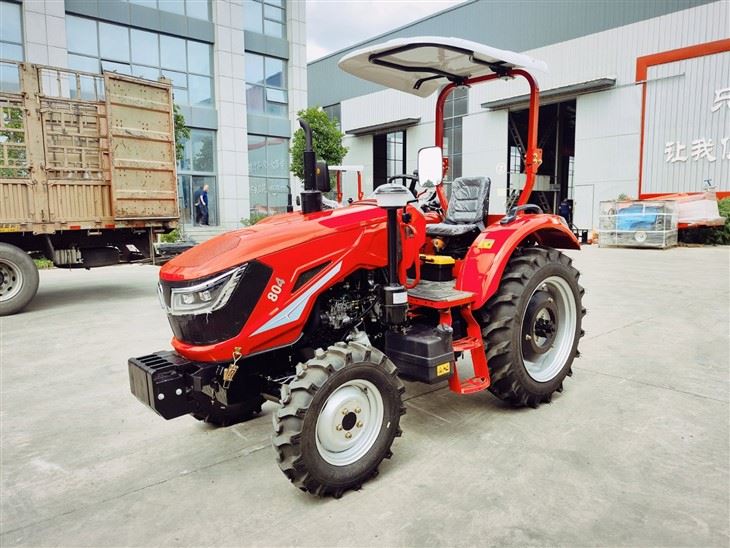 Factory Direct 80HP Tractor With ROPS Safety Frame best