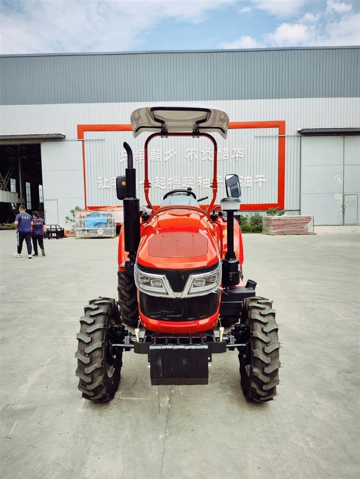 Factory Direct 80HP Tractor With ROPS Safety Frame suppliers