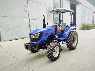 50 HP Agricultural Tractor Equipped With ROPS Safety Frame Canopy